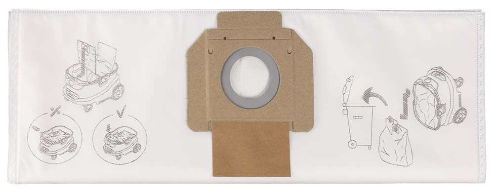 Makita Stofzuigerzak W107418353 Fleece 5st