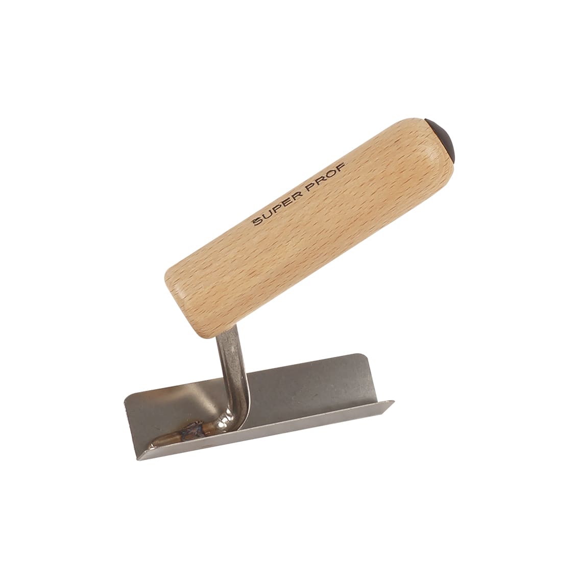 Product afbeelding voor Super Prof Japanse Hoekschop 100x26mm Inwendig Scherpe Hoek RVS Met Houten Handgreep