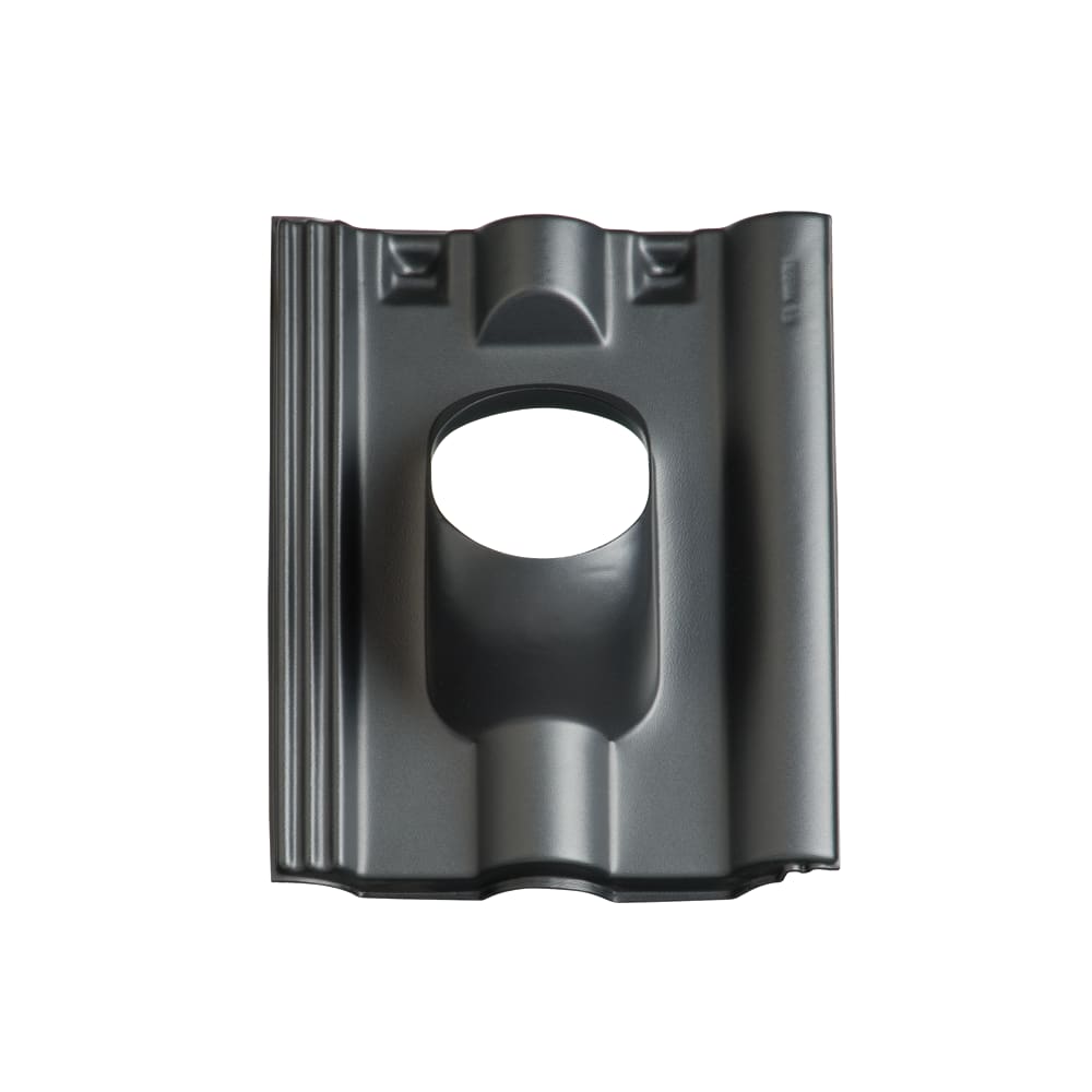 Ubbink Dakdoorvoerpan Finkenberger 131mm 25-45 Graden 1-pans Zwart