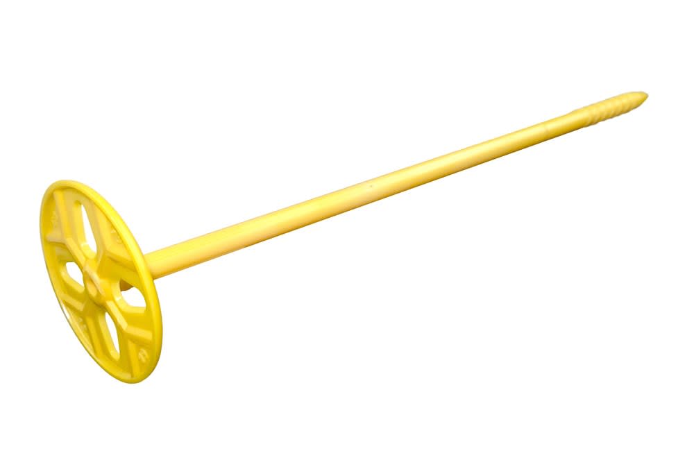 GB Instortplug 8x220mm Nylon Isolatiedikte 160-180mm Geel 125st 332220