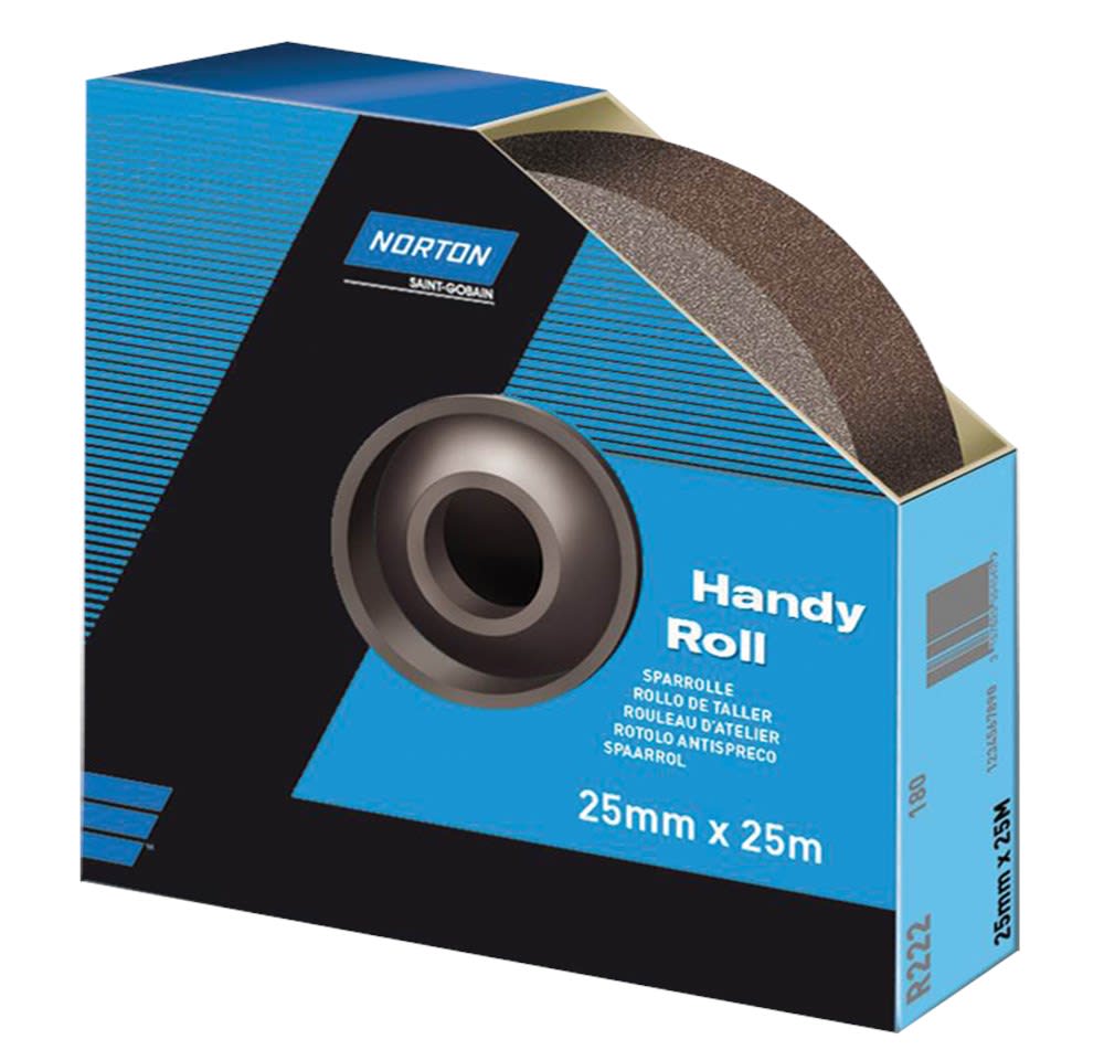 Norton Schuurlinnen R222 K120 50x25000mm Alox