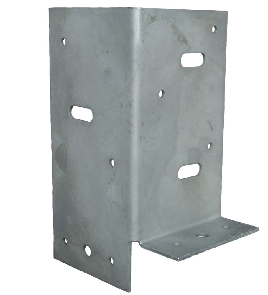 GB Paalhouder B 2mm 90x90mm Zink Magnesium 73593