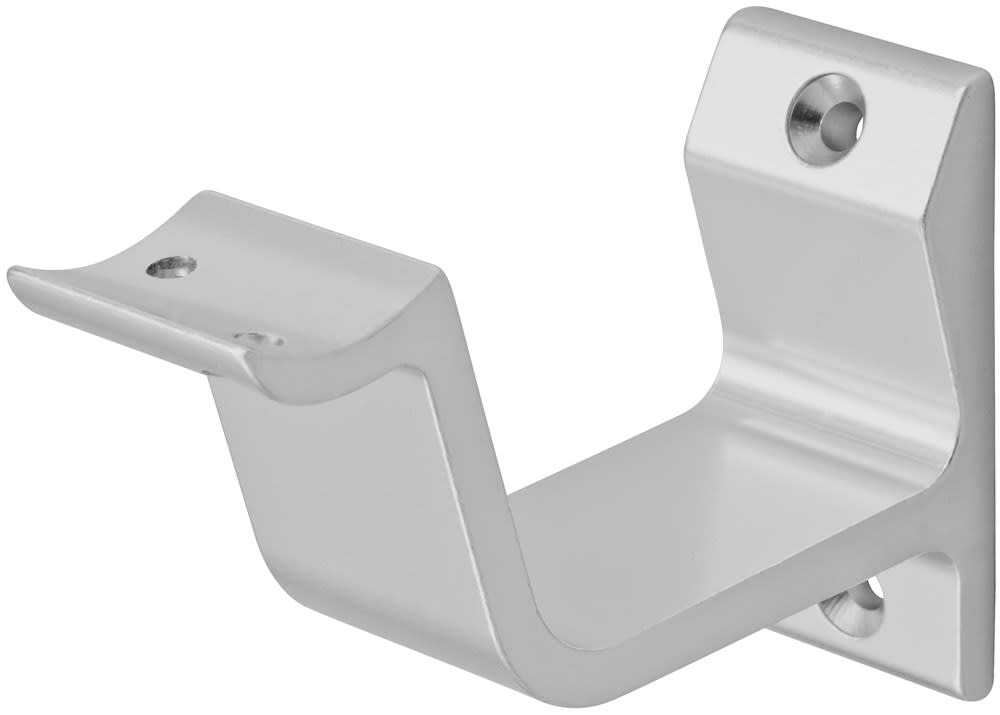 Hermeta Leuninghouder 3552 76mm Hol Stokschroef Aluminium Naturel