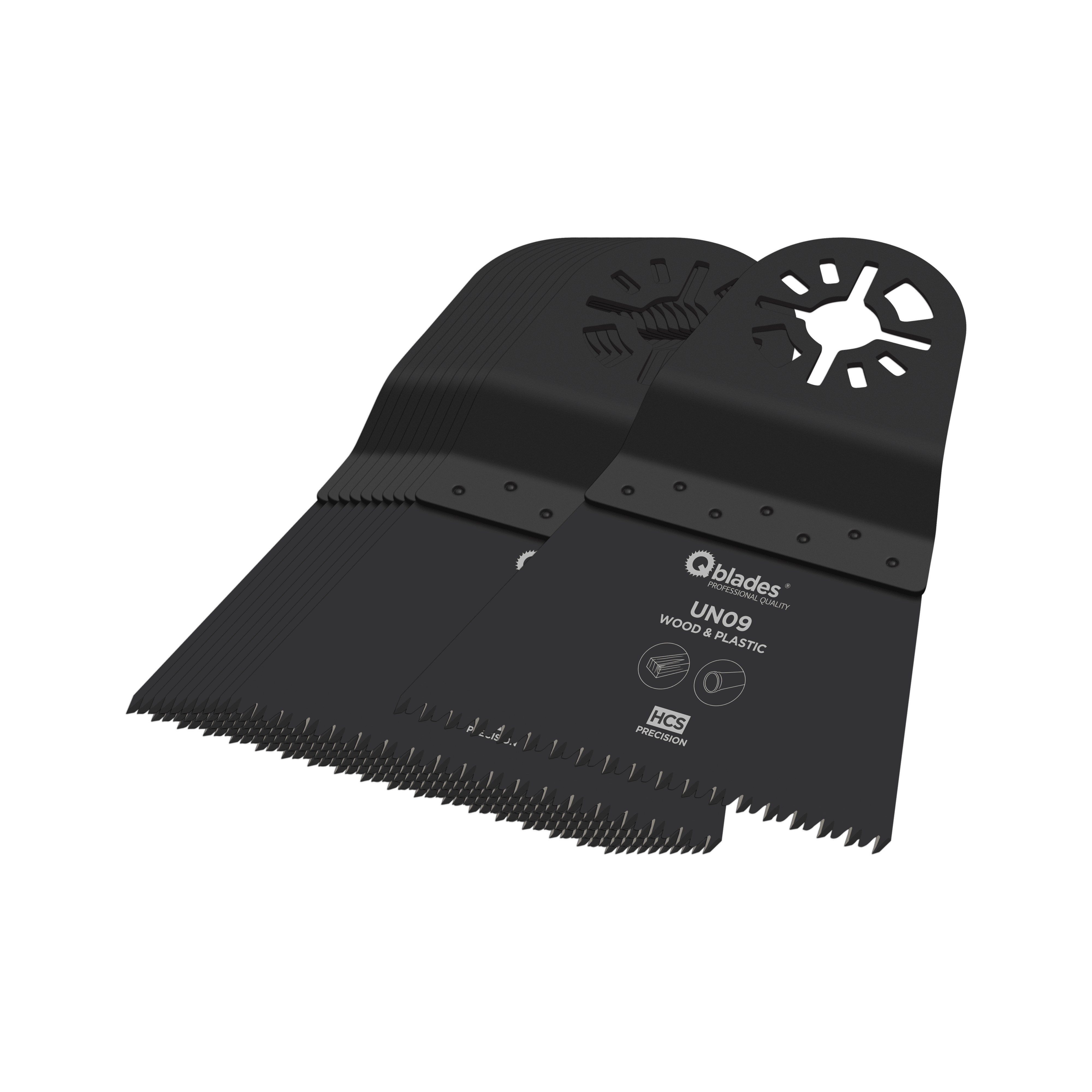 Qblades Multitoolzaagblad Precision UN09 68x42mm HCS 11st