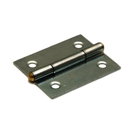 Product afbeelding voor DX Smalscharnier 40x32mm Met Pen Messing Verzinkt