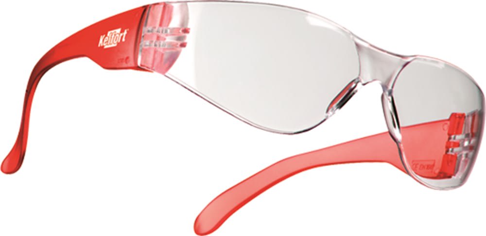 Kelfort Bezoekersbril Montuur Rood Lens Transparant