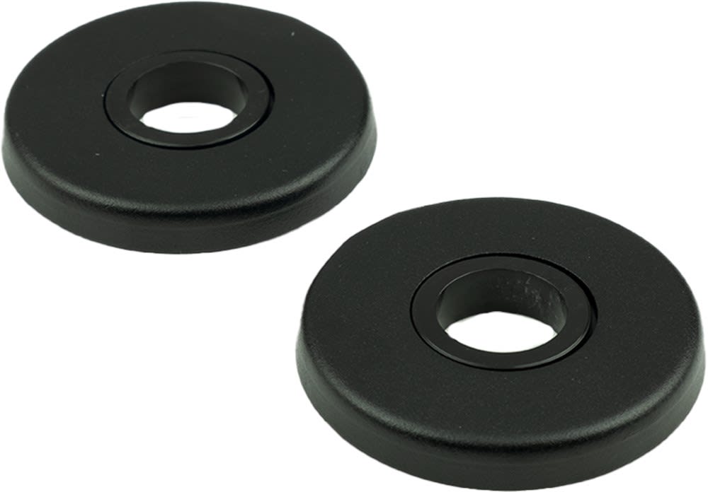 Oxloc Krukrozet Rond 7,3mm Krukgat Rond Aluminium Zwart