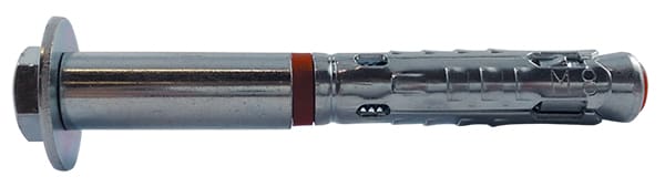 Sympafix Hulsanker Stam 12/M8x90mm Verzinkt 50st