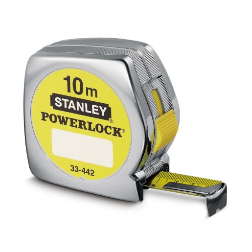 Stanley Rolbandmaat Powerlock 25mm 10Meter