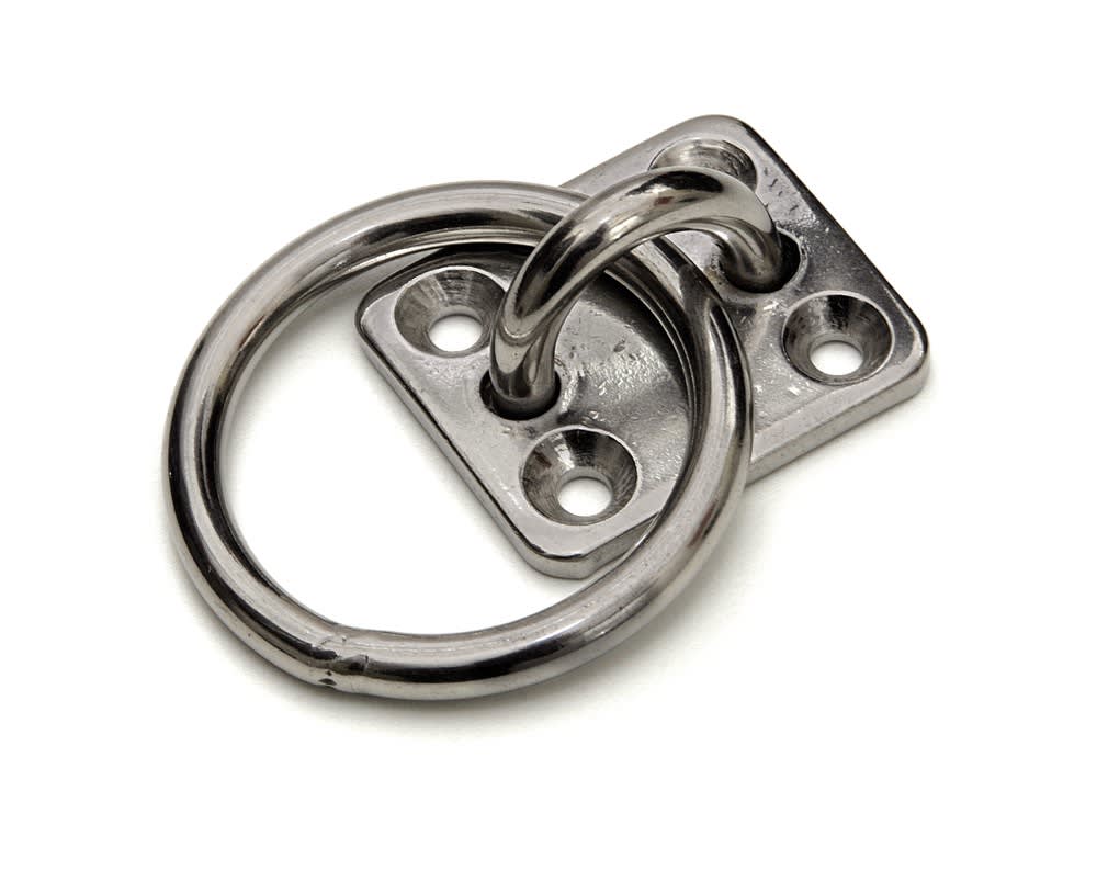 DX Aanlegring 8mm RVS A4