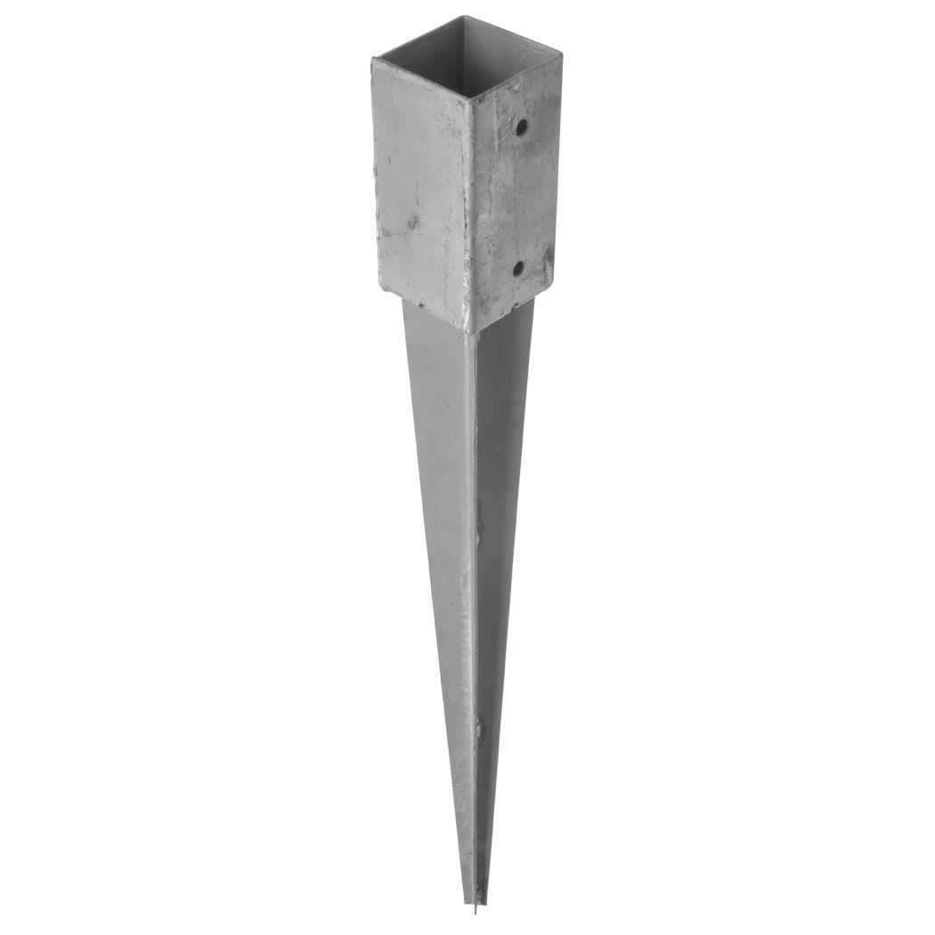 Fis GB Paalhouder Met Punt 155x155x900mm Thermisch Verzinkt