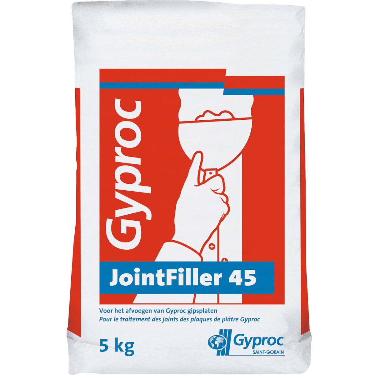 Product afbeelding voor Gyproc Jointfiller 45 Voegenvuller 5kg