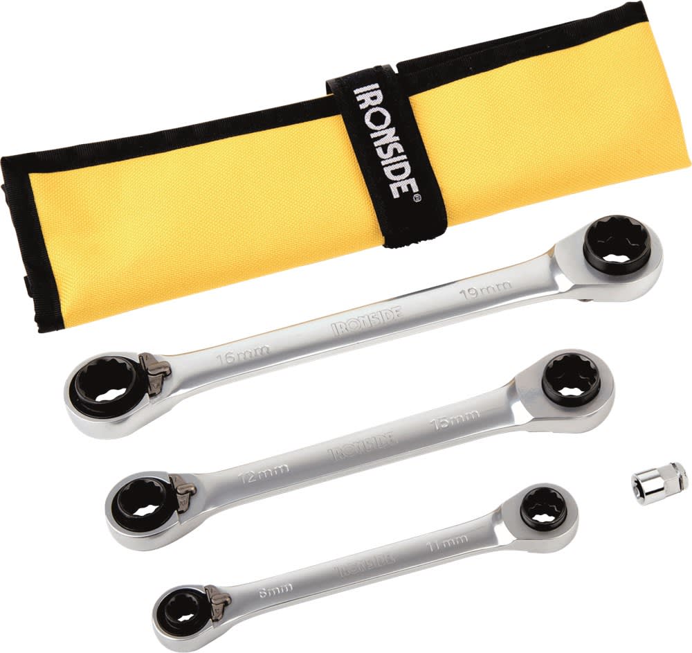 Ironside Ratelsleutelset 12-in-3 3-delig In Etui