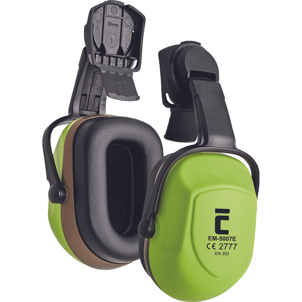 Cerva Gehoorkap Ciron Helmet HV Geel