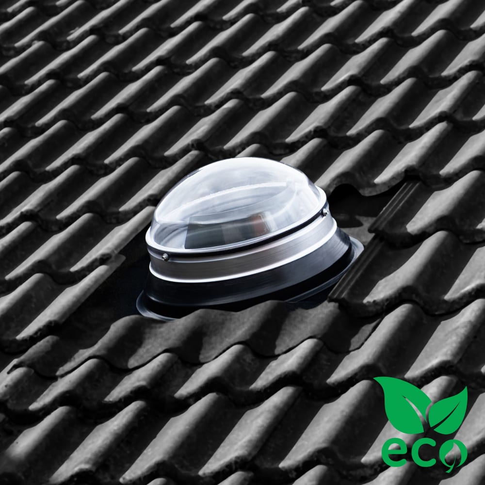 Product afbeelding voor Powerdaylight 35cm Eco Hellend Dak Buitenzijde