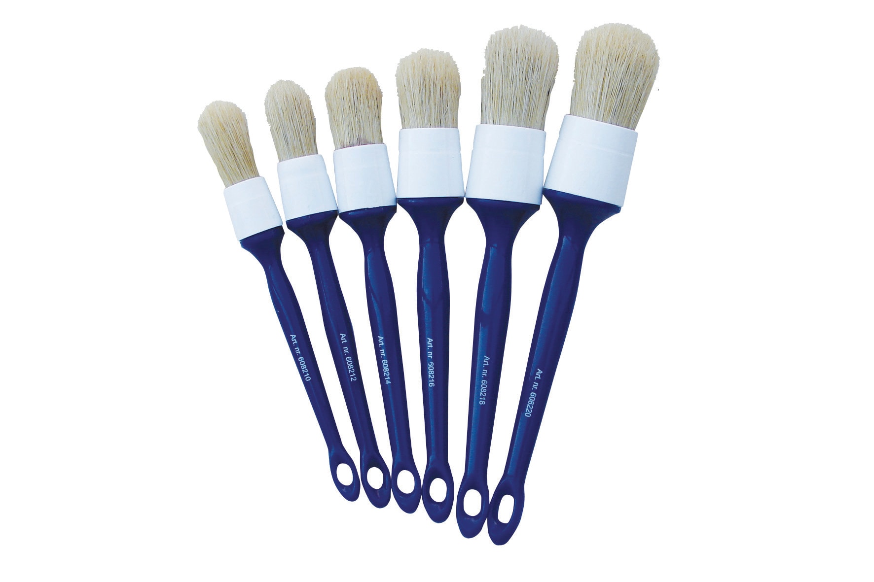 Product afbeelding voor Hoekwitter Rond Maat 20 Wit Haar