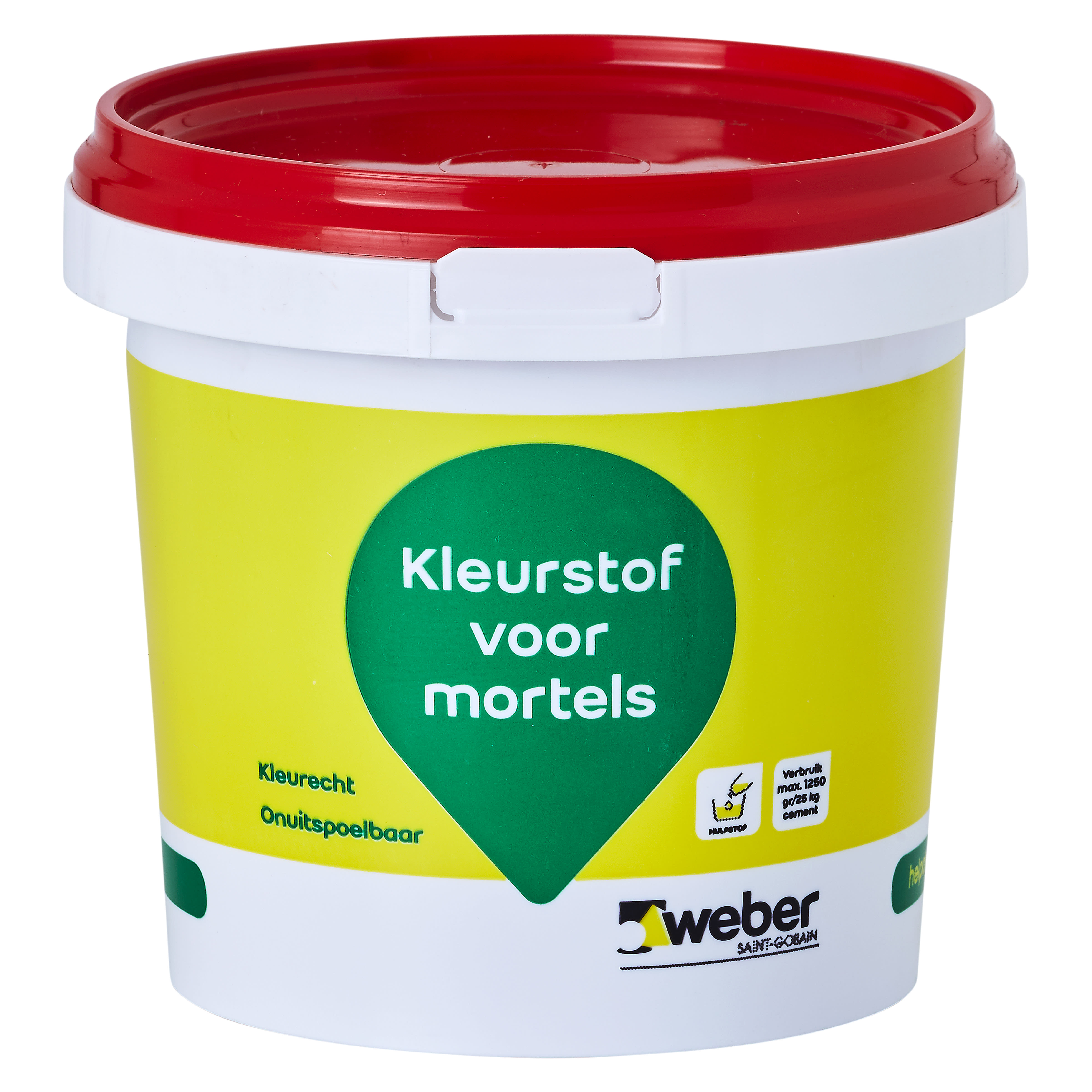 Weber Kleurstof Rood 1kg