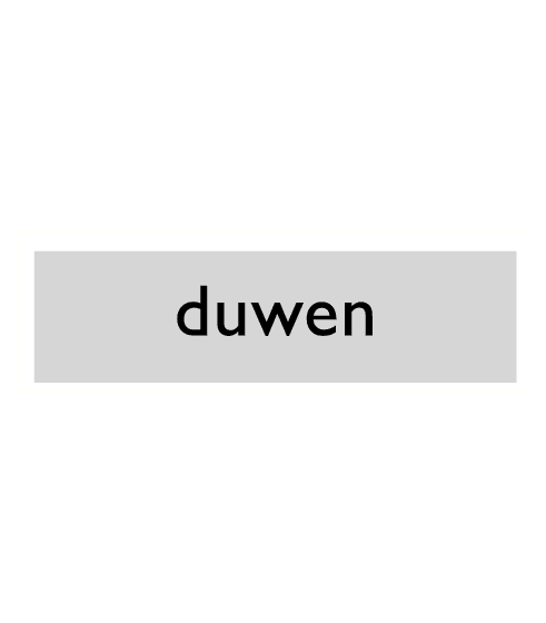 Bord Duwen 45x165mm PVC Alulook