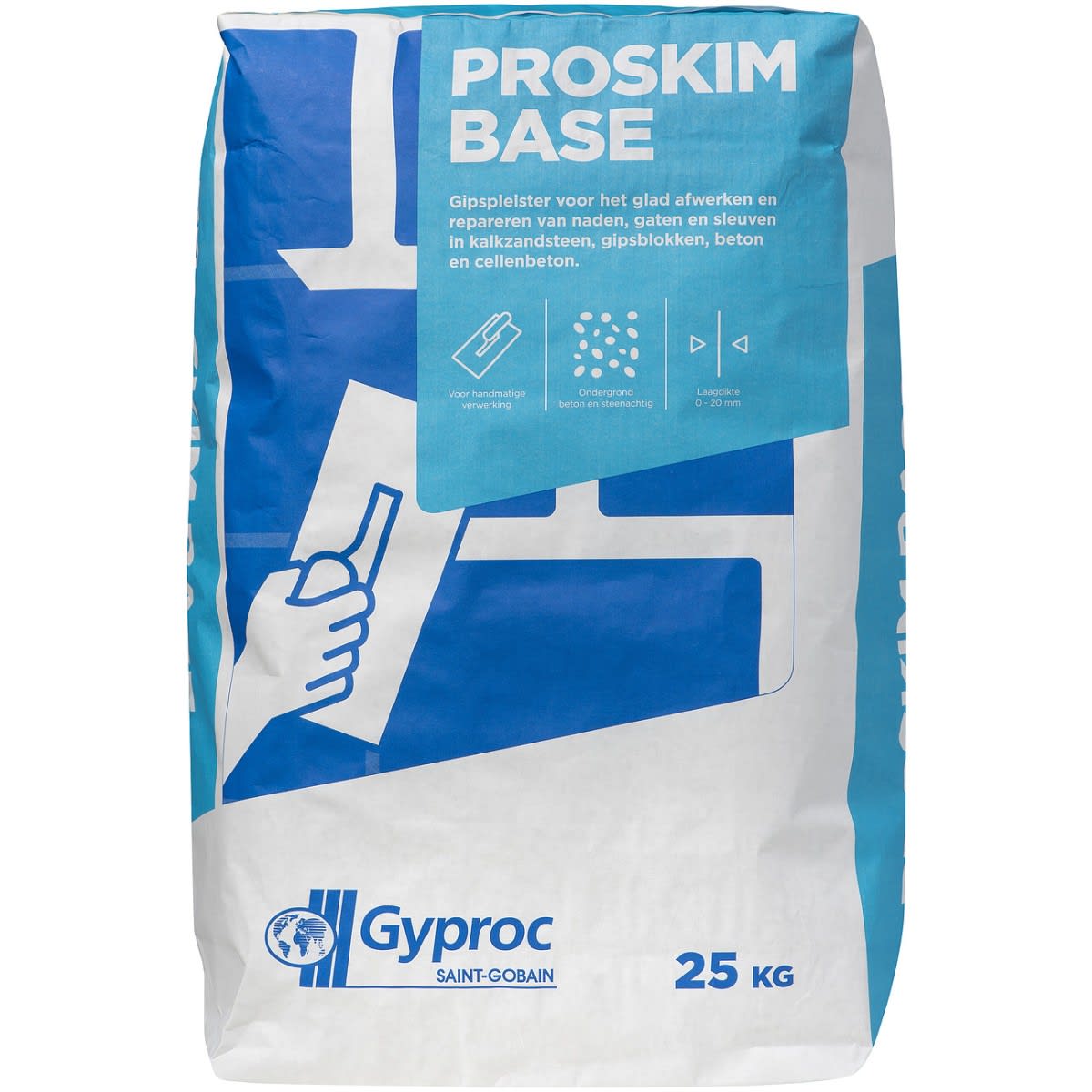 Product afbeelding voor Gyproc ProSkim Base 25kg