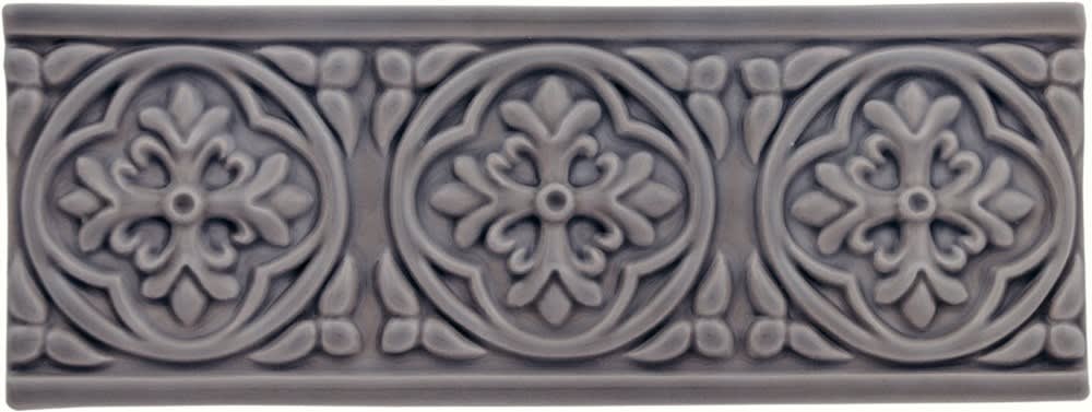 Strip Studio Relieve Palm Beach Graystone 7,3x19,8cm Glanzend