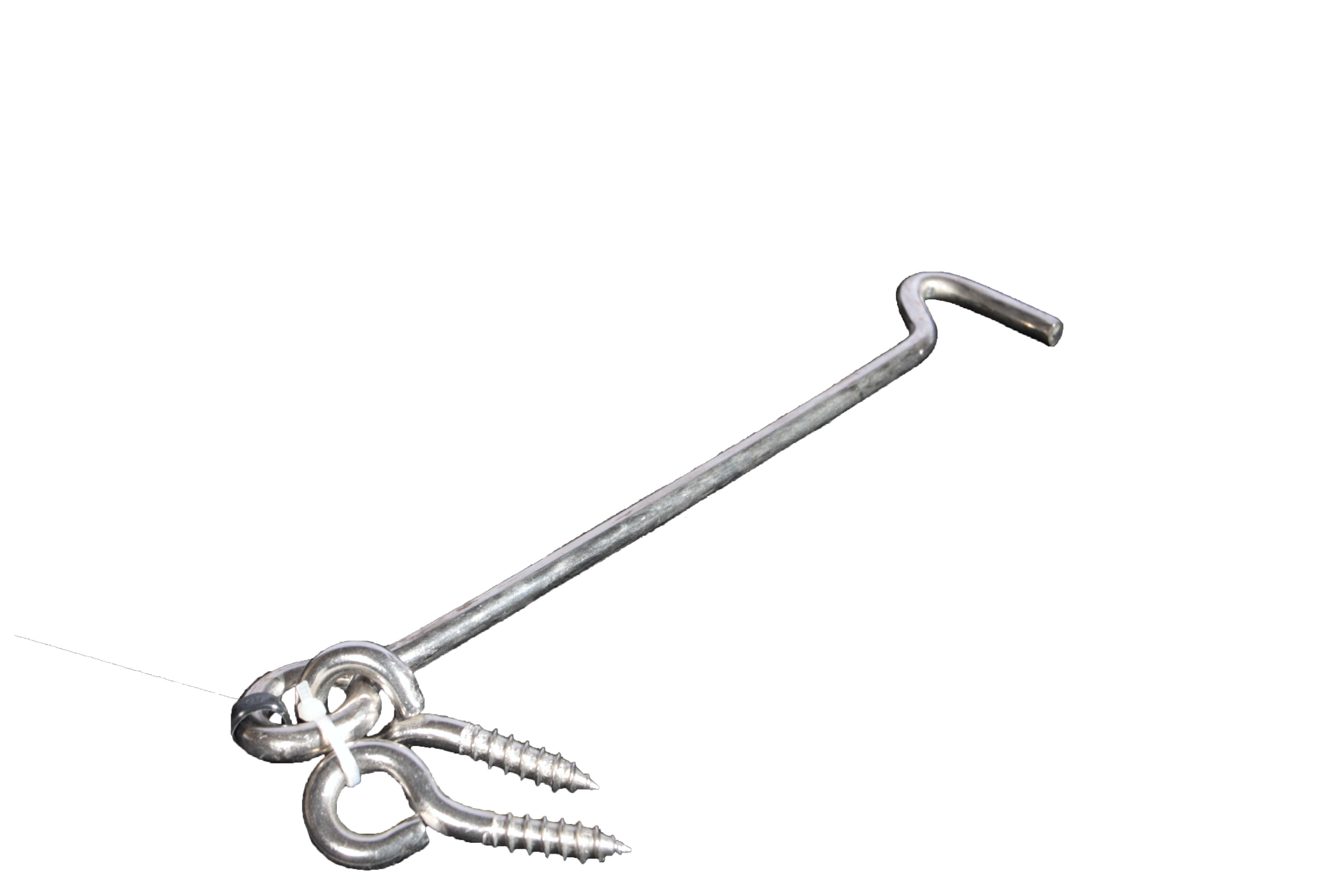 Windhaak 200mm Met Oog RVS