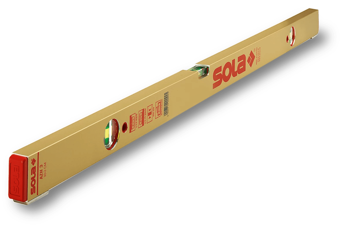 Sola Stelwaterpas AZH 3 100cm Aluminium Met Voetjes 