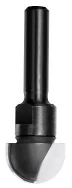 Trasco Holprofielfrees Hardmetaal Radius 9.5mm Aansluiting 8mm