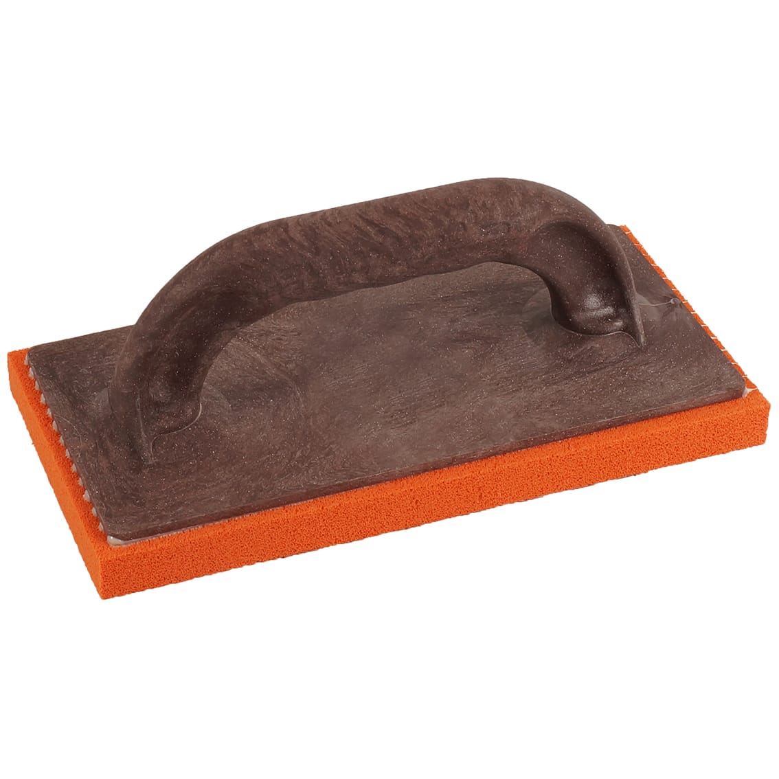 Super Prof Schuurspons Fijn 240x120x20mm Met Kunststof Handgreep Rood