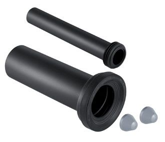 Procasa Algemeen Closet Aansluitset Verlengd 300mm Zwart