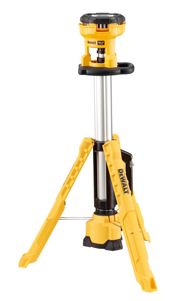 DeWALT Accu Bouwlamp DCL079XJ 18V XR Op Statief Body Only