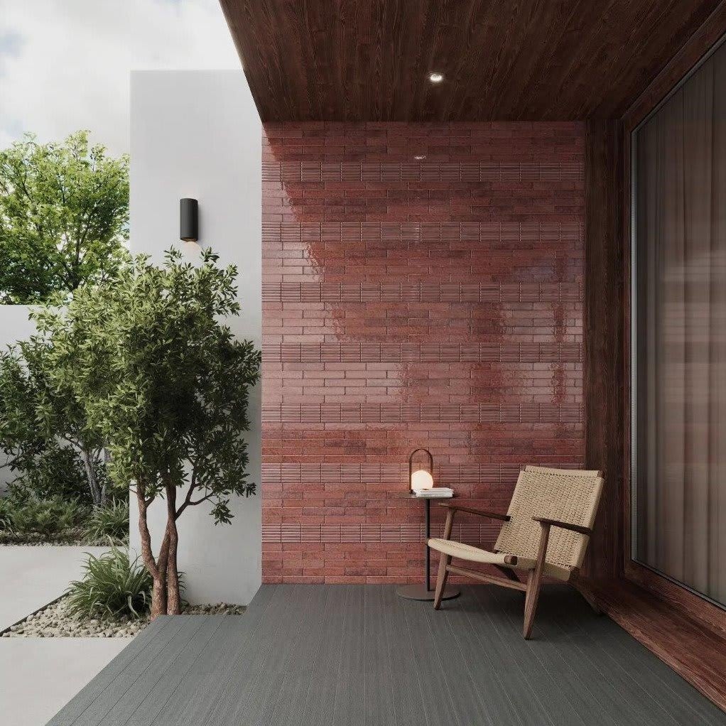 Product afbeelding voor Wandtegel Potters Wine 12,5x25cm 9mm Glanzend