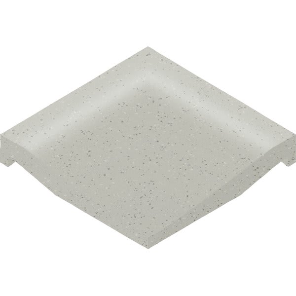 Villeroy & Boch Hoek Pro Architectura 3.0 Secret Grey 15x15cm Mat R10 2603C4600010
