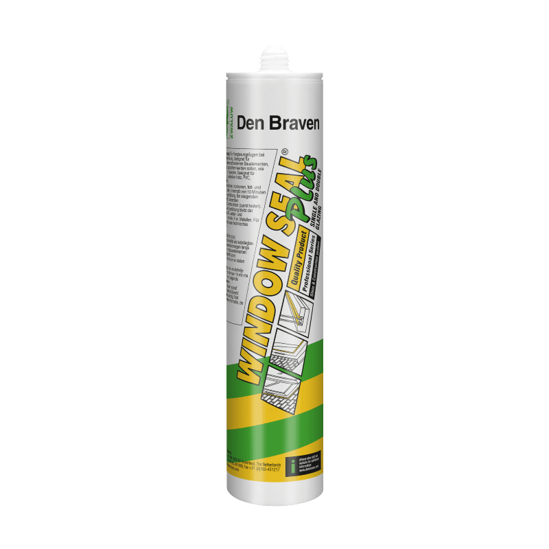 Zwaluw Beglazingskit Window Seal Plus 310ml Wit