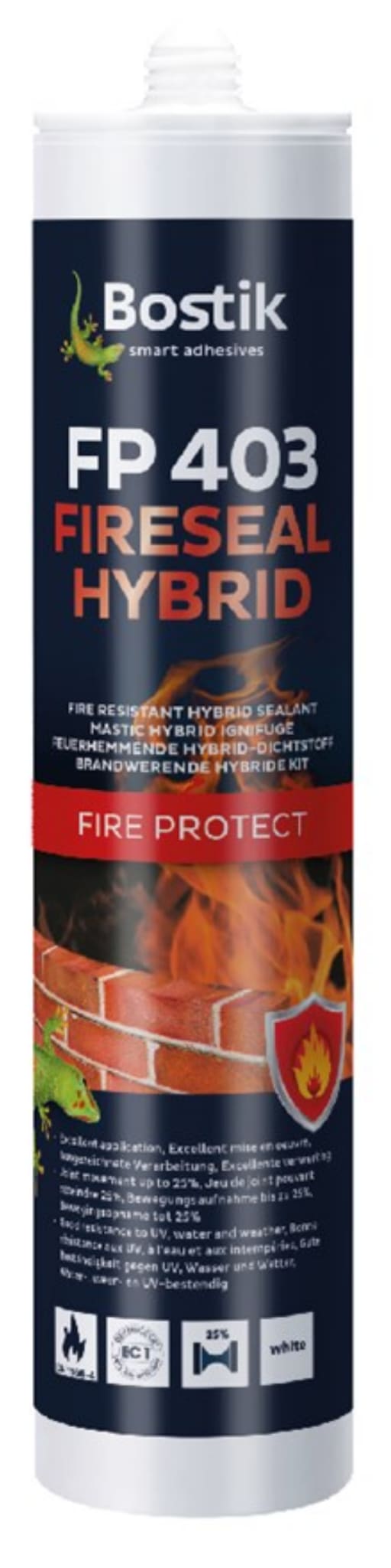 Bostik Fireseal Fp403 Hybrid Wit 290 Ml