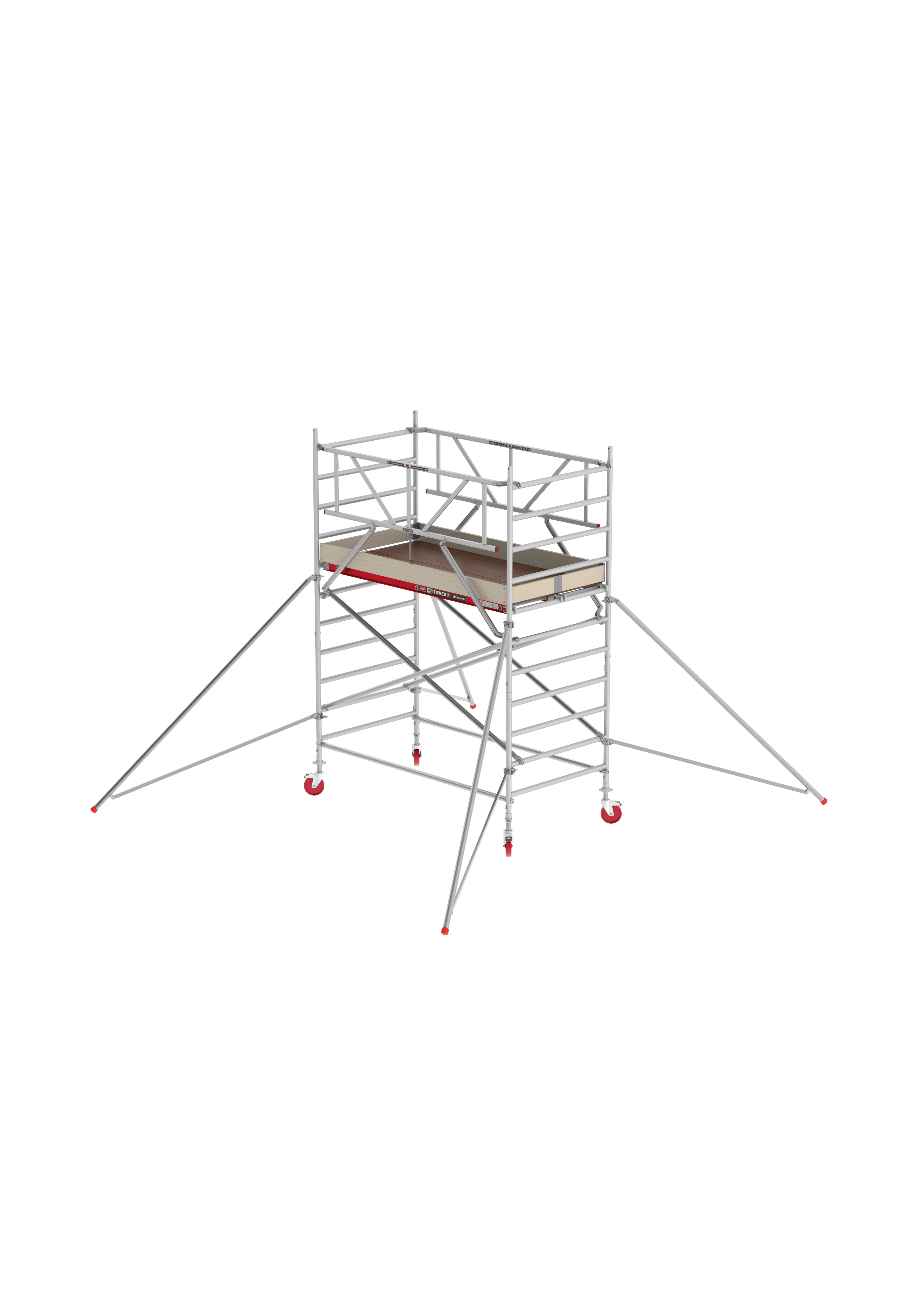 Altrex Rolsteiger RS Tower 42-S 4,2m Hout 2,45m