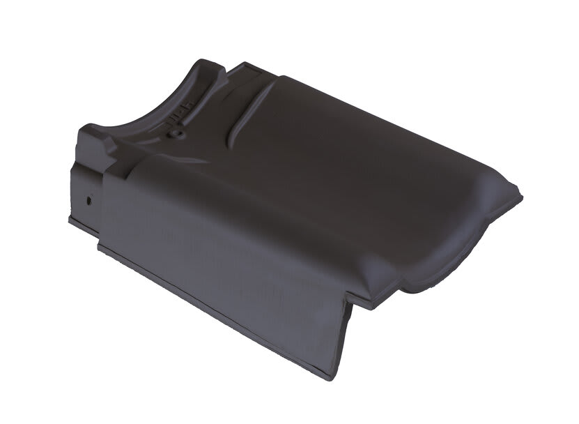 Monier VH-Variabel Gevelpan Links Blauw Gesmoord