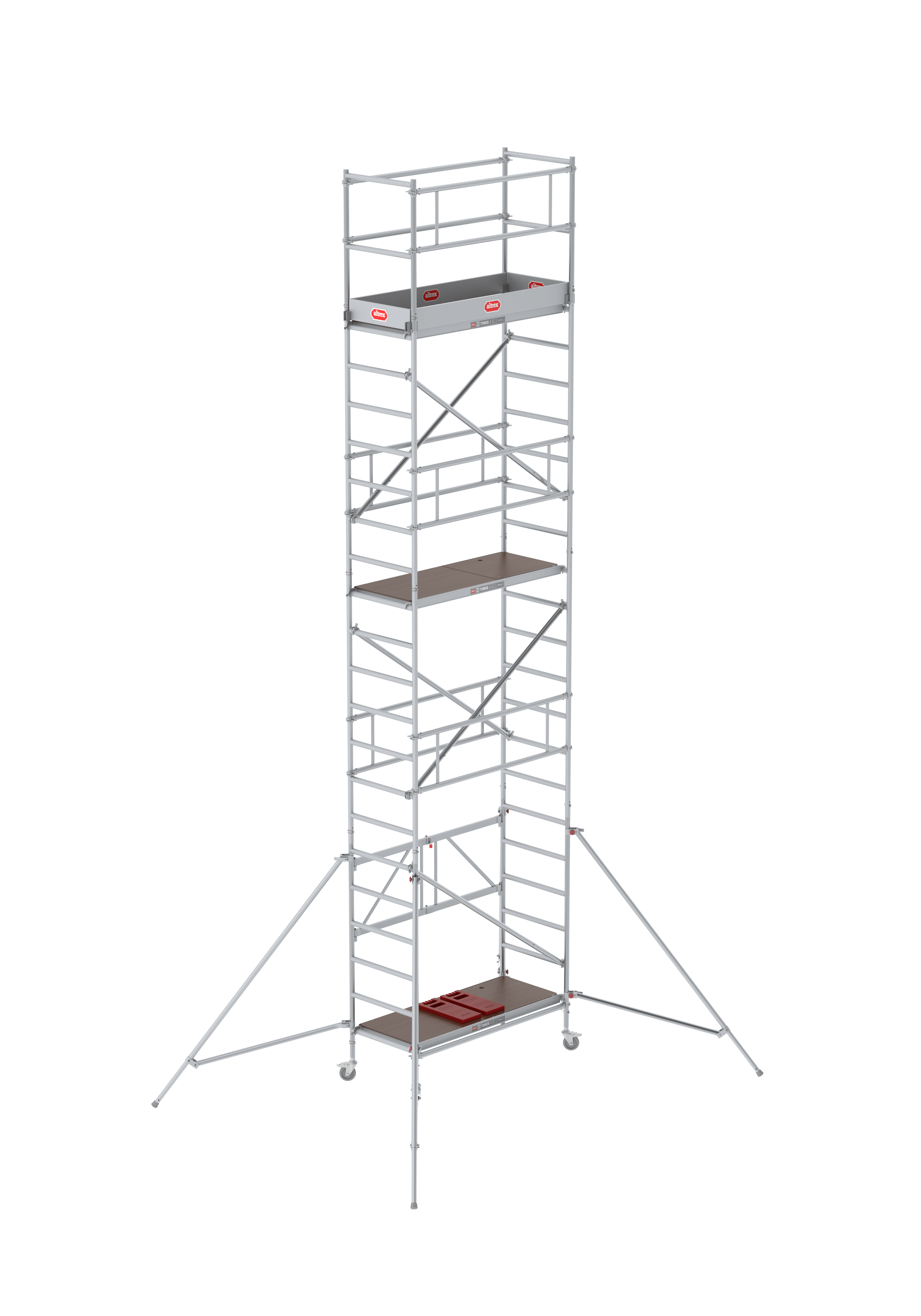 Altrex Rolsteiger RS Tower 34 7,80m Hout 1,65m