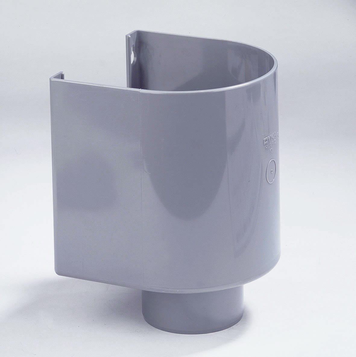 Dyka PVC RWA Vergaarbak 80mm Grijs