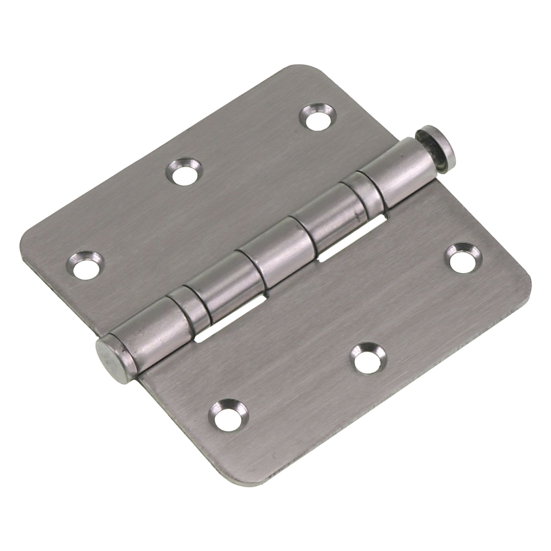 Product afbeelding voor Starx Kogelscharnier Ronde Hoeken 90x90mm RVS 3st