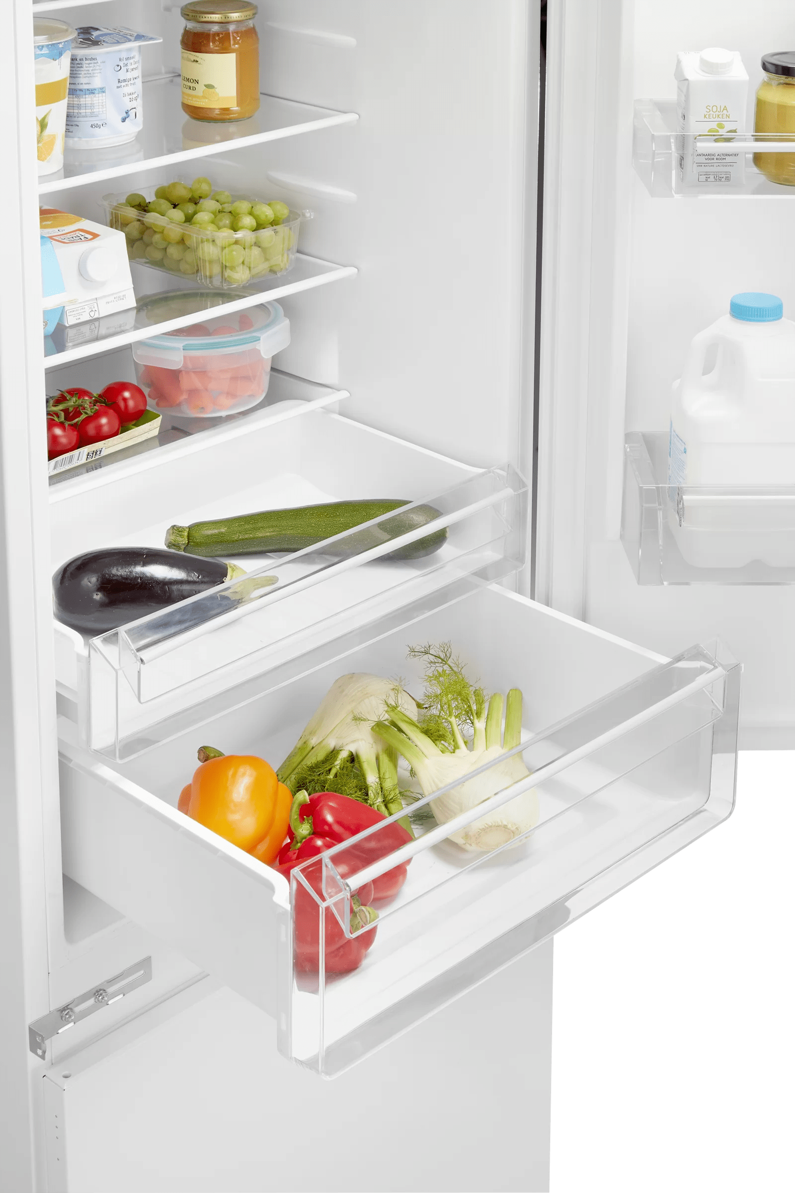 Product afbeelding voor Etna Inbouw Koel-Vriescombinatie 178cm Sleepdeursysteem Wit KCS5178