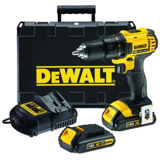 Product afbeelding voor DeWALT Accu Schroefboormachine DCD777S2TQW 18V Brushless 2x1,5Ah In Tstak Koffer