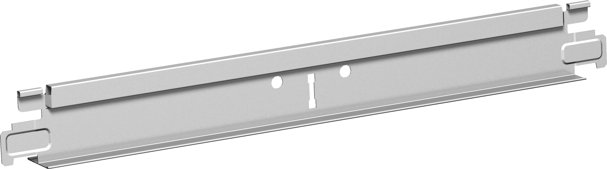 Rockfon Chicago Metallic Dwarsprofiel T24 Haak 2850 600x38x24mm Mat Wit 11 45st Per Pak