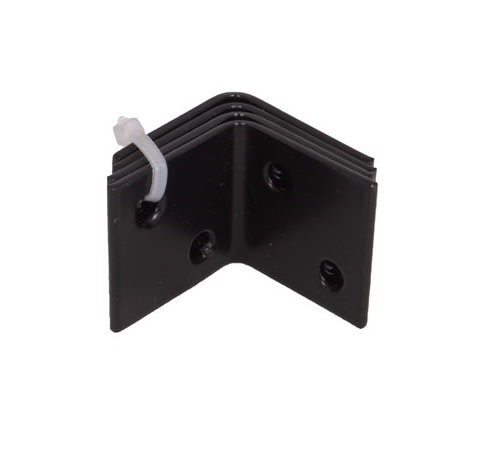 Versterkingshoek 30x30x30x2mm Zwart