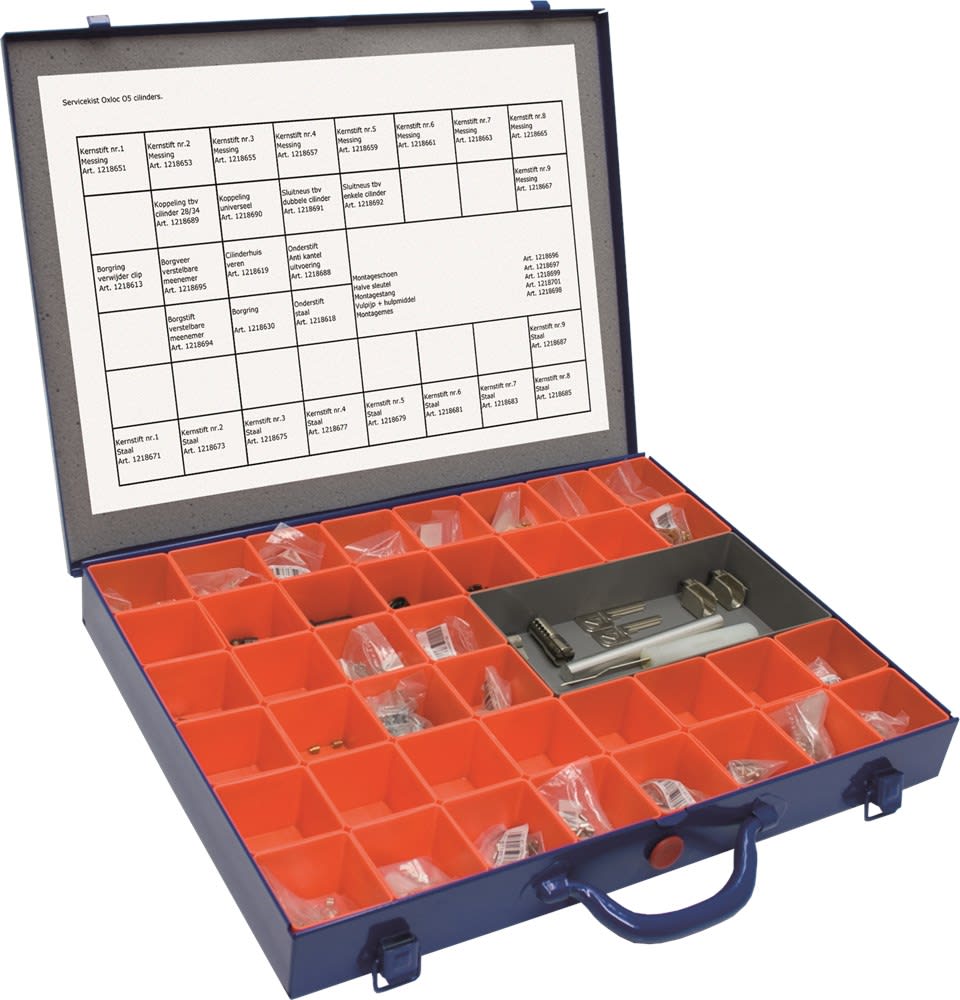 Oxloc Montagekist Voor Profielcilinder O5 In Koffer