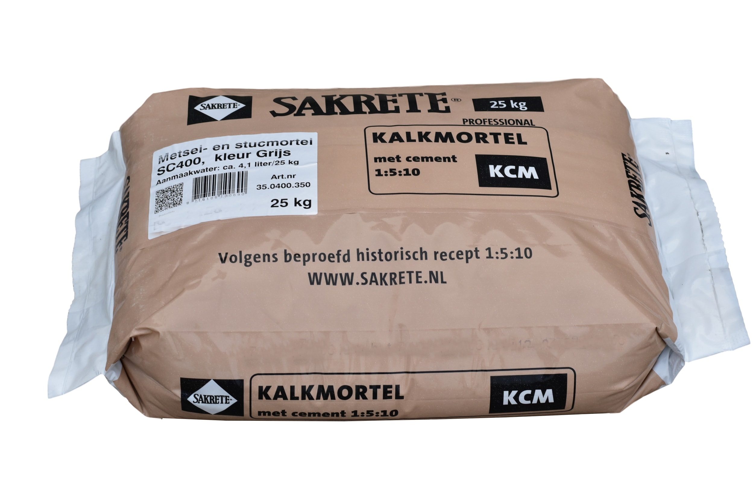 Sakrete Metsel-/Stucmortel SC400 25kg Grijs