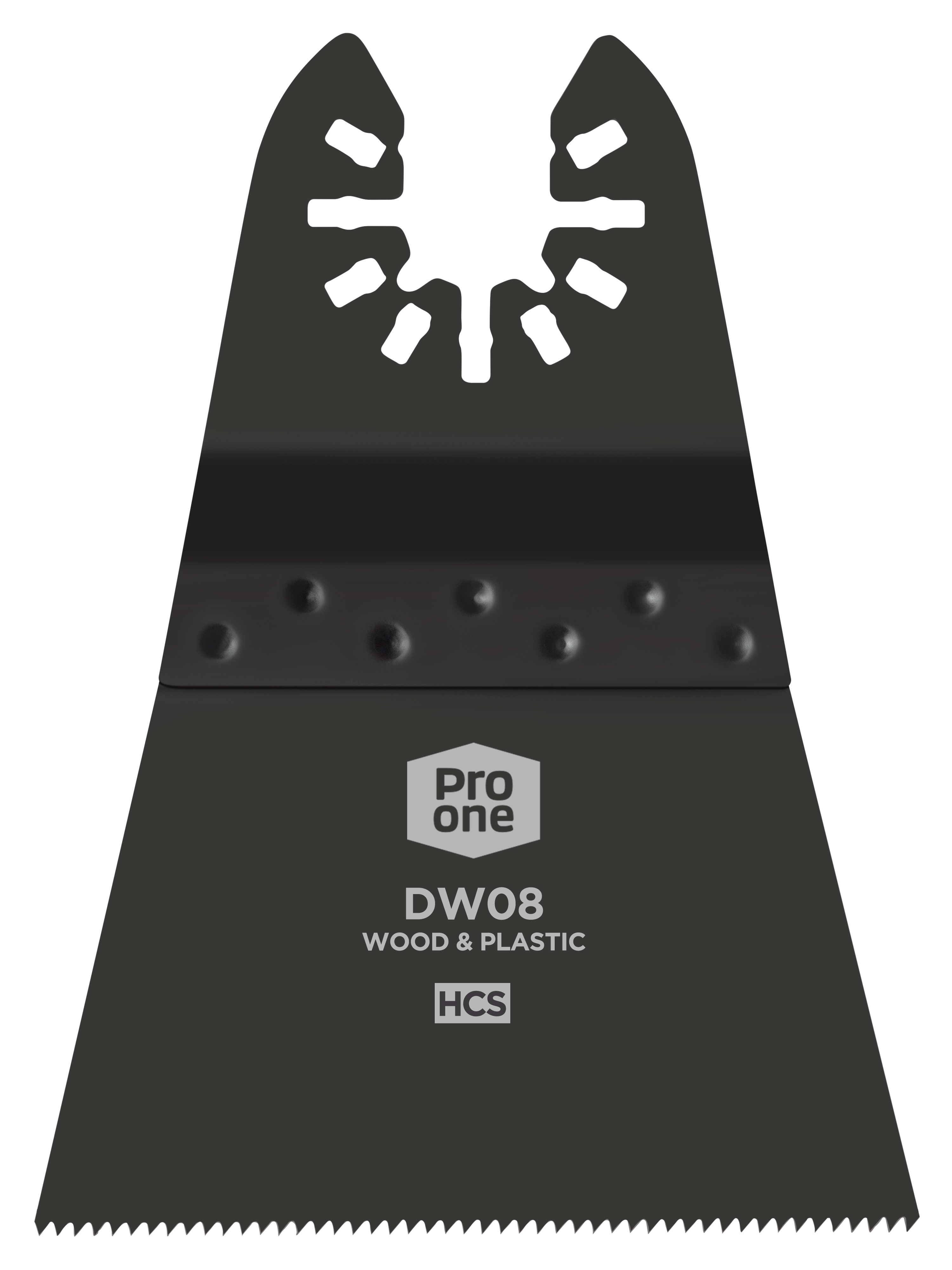ProOne Multitoolzaagblad DW08 65x42mm HCS Standaard 5st