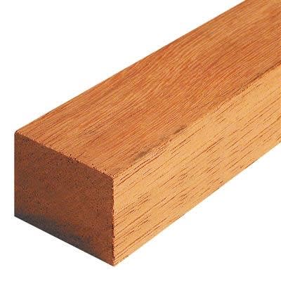 Hardhout 28x45mm 275cm Rondom Geschaafd