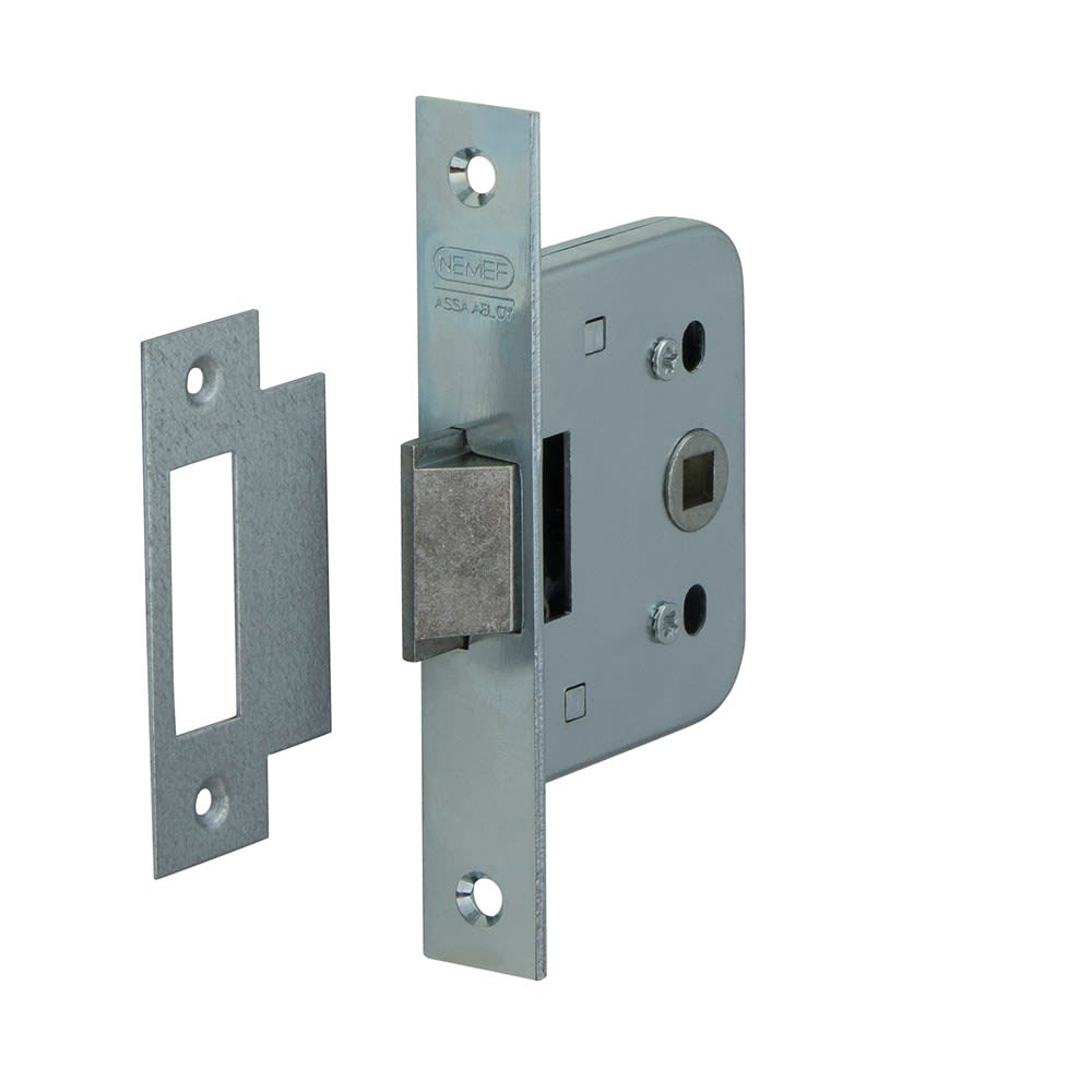 Nemef Loopslot Rechts en Links Type 55 50 Verzinkt 133x22mm