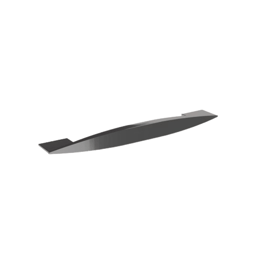 Product afbeelding voor Bruynzeel Beugelgreep Capri D014 RVS Look