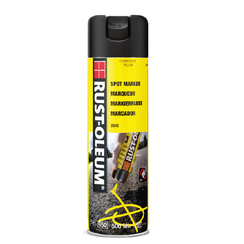 Rust-Oleum Grondmarkering 2842 500ml Fluorescerend Geel